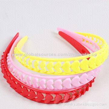Plastic Headband, American and African